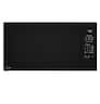 GE Profile - 2.2 Cu. Ft. Built-In Microwave with Sensor Cooking and Glass Touch Controls - Black