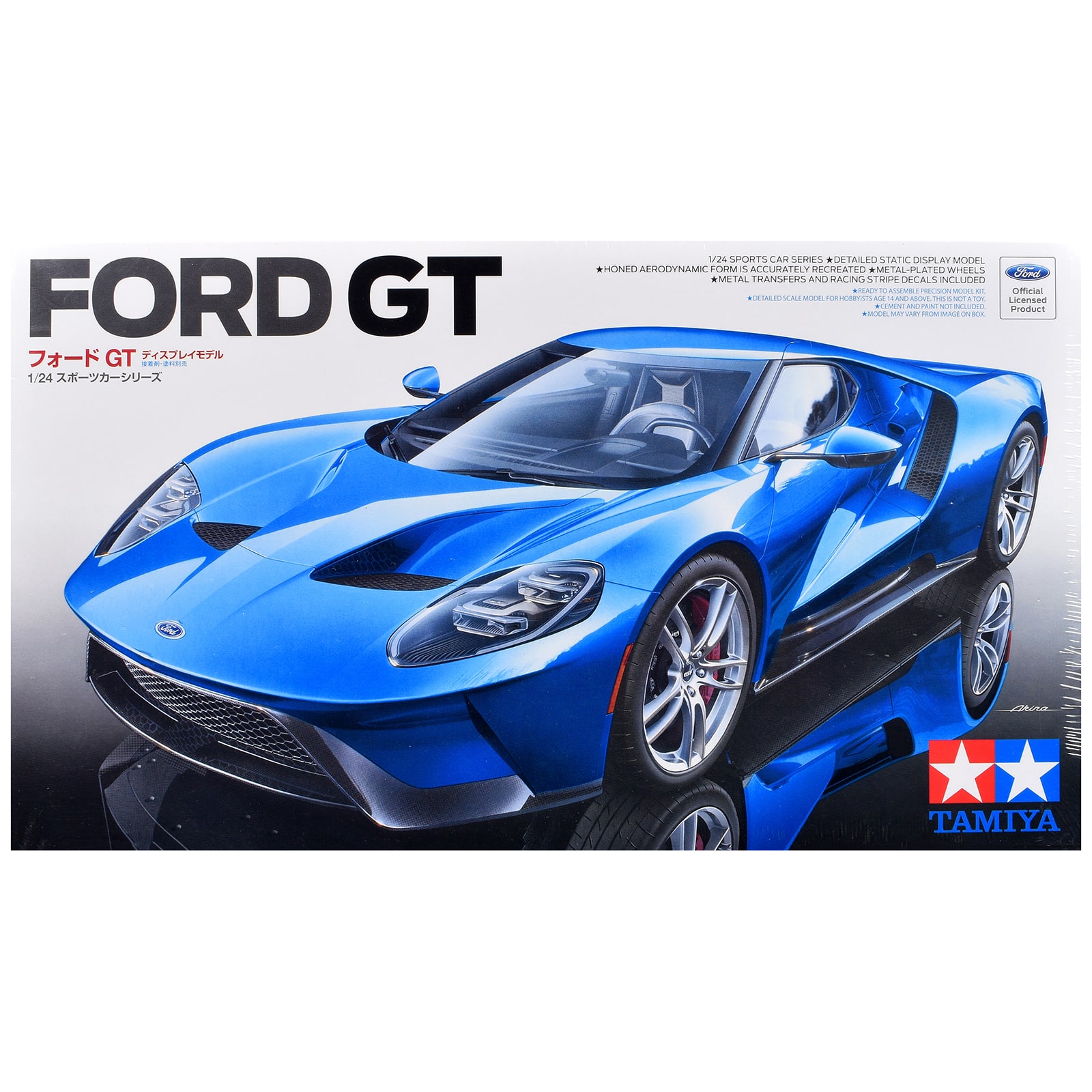 Model Kit Ford GT 1/24 Scale Model by Tamiya
