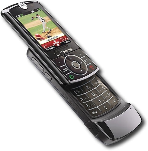 Best Buy: Verizon Motorola RIZR Z6tv Cell Phone Black Z6tv