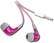 Front Standard. Griffin - TuneBuds Ear Bud Headphones - Pink.