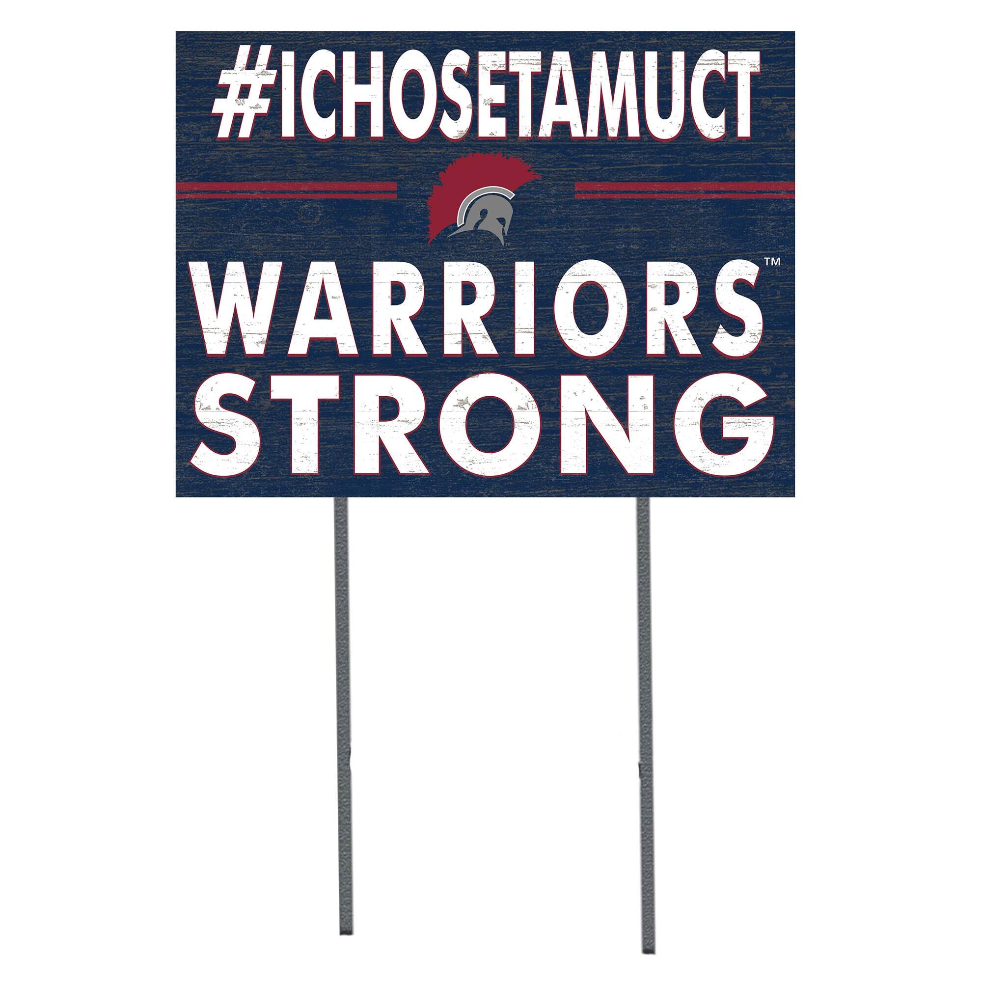 Texas A&M Central Texas Warriors 18" x 24" I Chose Yard Sign