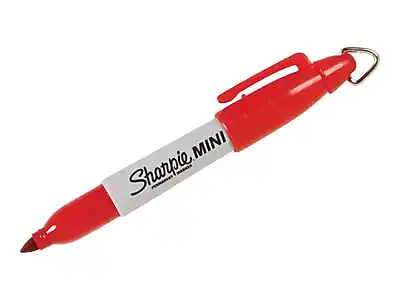 Sharpie Mini Red Sharpie Mini Permanent Markers, Fine Tip, 4/Pack Assorted 35113 - Best Buy