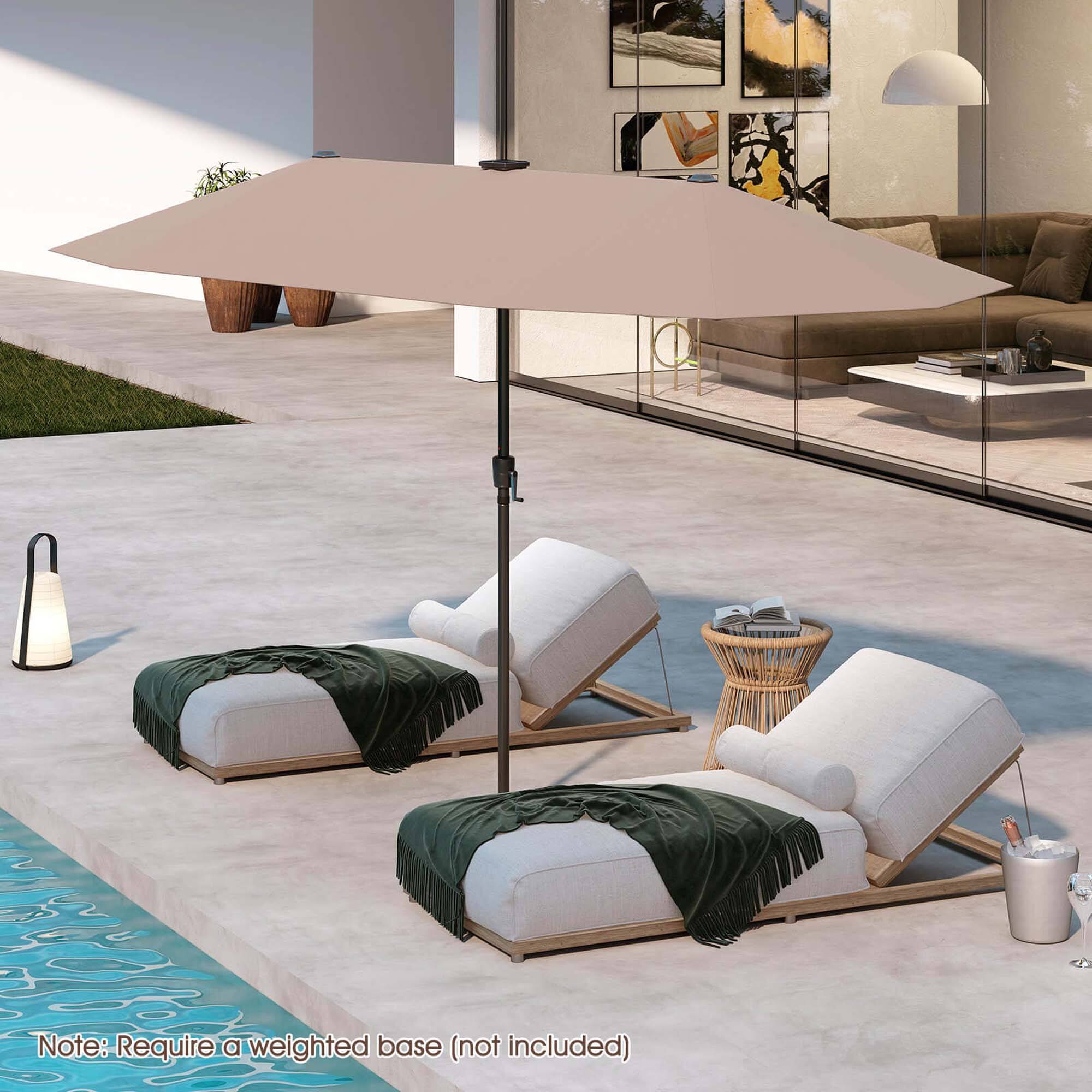 Note: Requires a weighted base (not included).