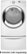 Alt View Standard 1. Whirlpool - Duet 7.4 Cu. Ft. 9-Cycle Steam Electric Dryer - White.