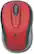 Front Standard. Logitech - V220 Cordless Optical Laptop Mouse - Red/Black.