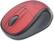 Alt View Standard 1. Logitech - V220 Cordless Optical Laptop Mouse - Red/Black.