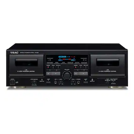 TEAC DOUBLE CASSETTE DECK W-1500
IC LOGIC TRANSPORT CONTROL
1
- COUNTER RESET
- RETURN TO ZERO
- DUR START
- REWIND
- RECORD
- PAUSE
- REC MUTE
- POWER
- PITCH CONTROL
- 1
- MIC
- LEVEL
- PHONES
- EJECT
- REC/PLAY
2
- COUNTER RESET
- RETURN TO ZERO
- DUR START
- REWIND
- RECORD
- PAUSE
- REC MUTE
- POWER
- PITCH CONTROL
- 2
- MIC
- LEVEL
- PHONES
- EJECT
- REC/PLAY
TIMER NOISE REDUCTION
- FULL ONLY