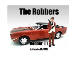 "The Robbers" Robber III Figure For 1:24 Scale Models by American Diorama - Multi