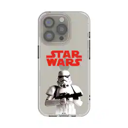 Keyscaper - Star Wars: A New Hope Color Block Clear Phone Case - Apple iPhone 15 - Stormtrooper
