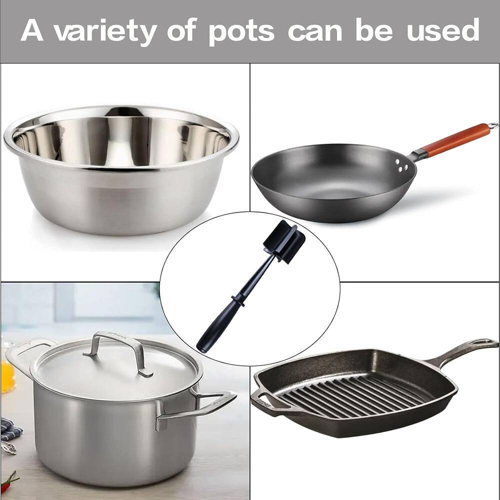 A variety of pots can be used