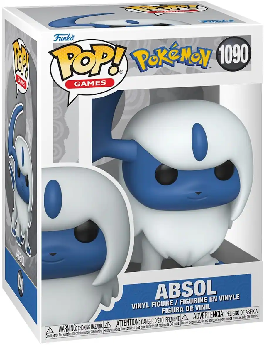 Funko POP! Games: Pokemon Absol COLLECTIBLES Multicolor 889698863650 ...