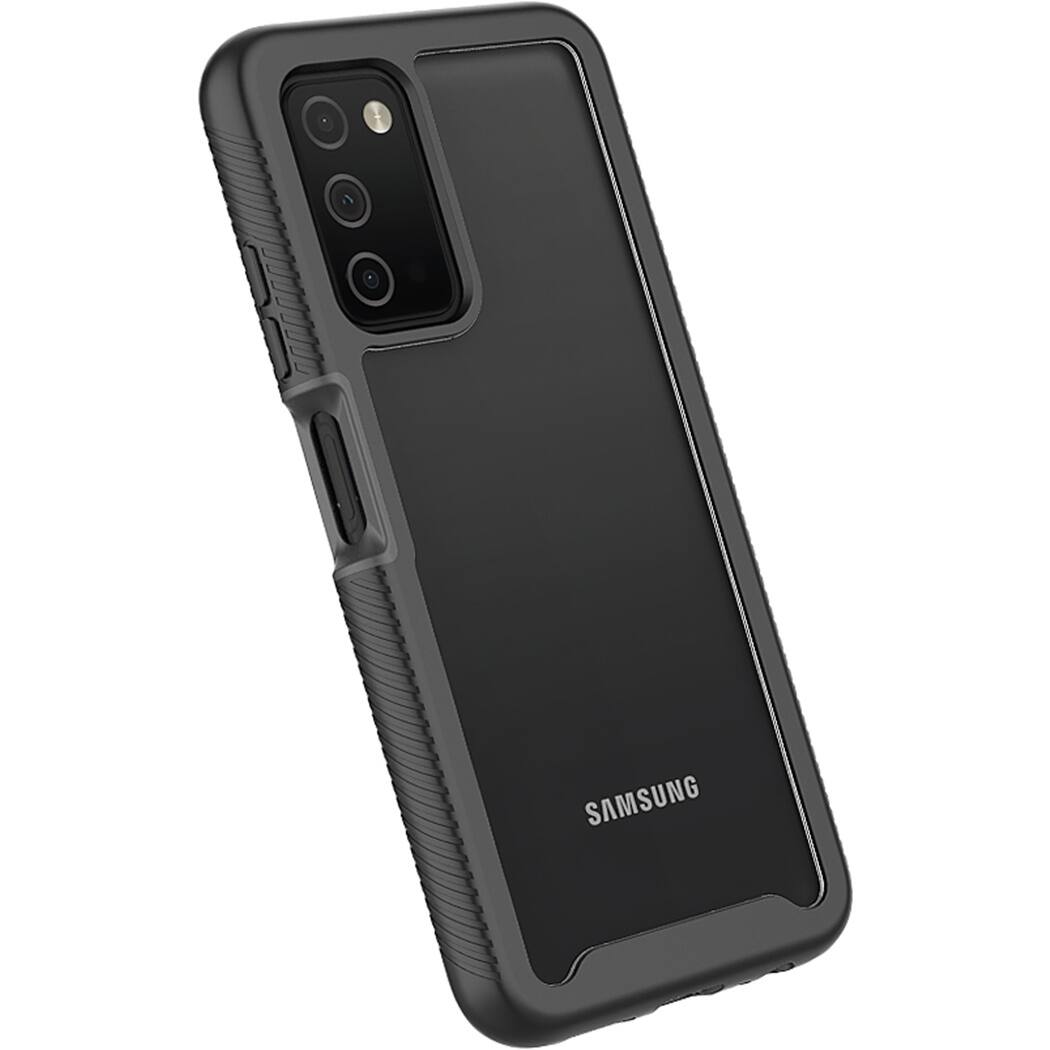 Alt View 11. SaharaCase - GRIP Series Case for Samsung Galaxy A03 and Galaxy A03s - Black.