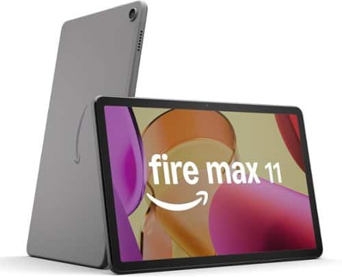Amazon - Fire Max 11 tablet, vivid 11" display, octa-core processor, 4 GB RAM, 14-hour battery life, 64 GB - Gray