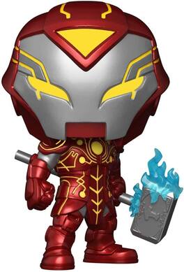 Marvel Infinity Warps Funko POP Vinyl Figure | Iron Hammer - Red