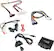 Front Standard. iSimple - Connect Factory Radio Interface Installation Kit for Select 2003-2012 Toyota and Honda Vehicles - Black.