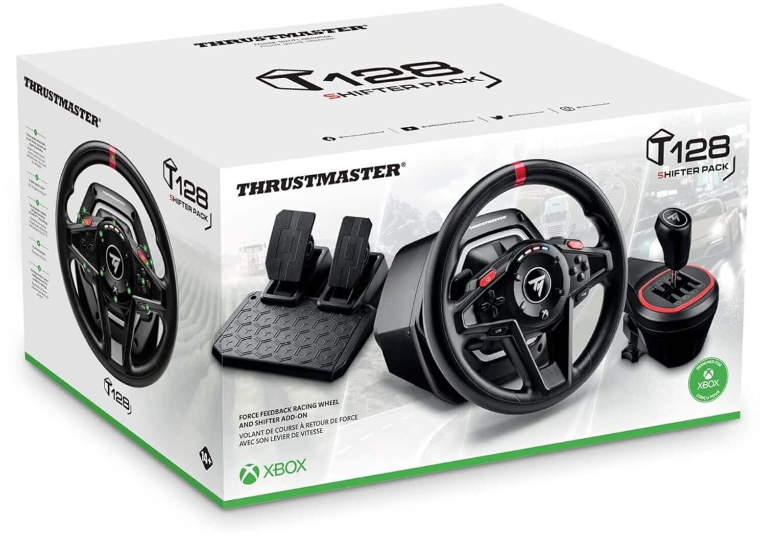 Racing Wheel Thrustmaster T128 Shifter Pack C: Officially Licensed