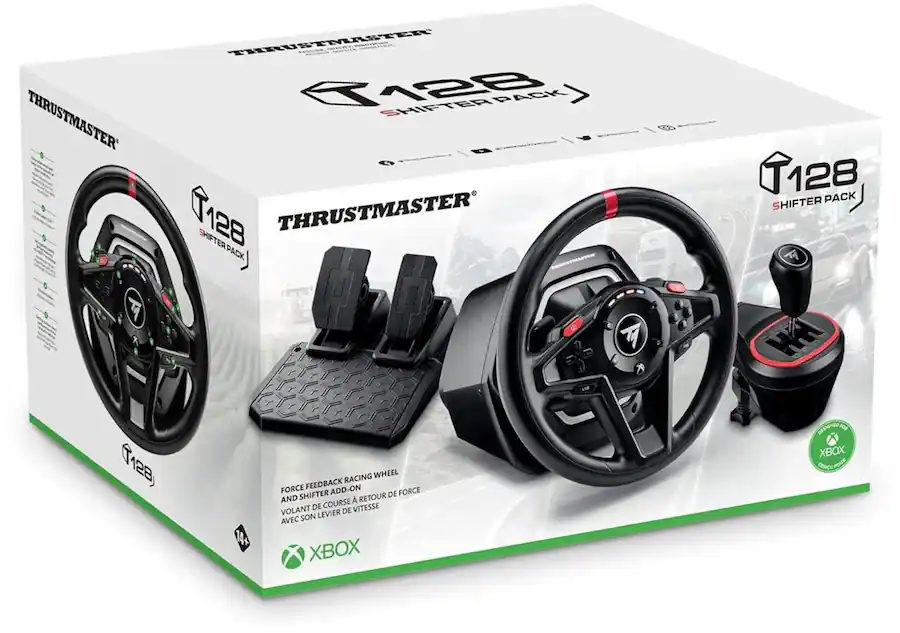 T128 Rotation Racing Wheel Thrustmaster T128 Shifter Pack C: Officially Licensed by ...