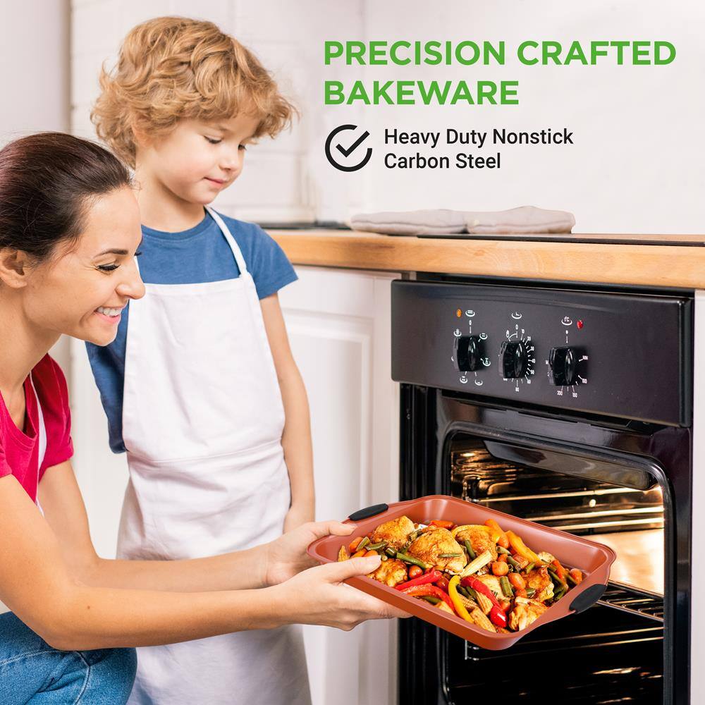 PRECISION CRAFTED BAKEWARE  
Heavy Duty Nonstick Carbon Steel