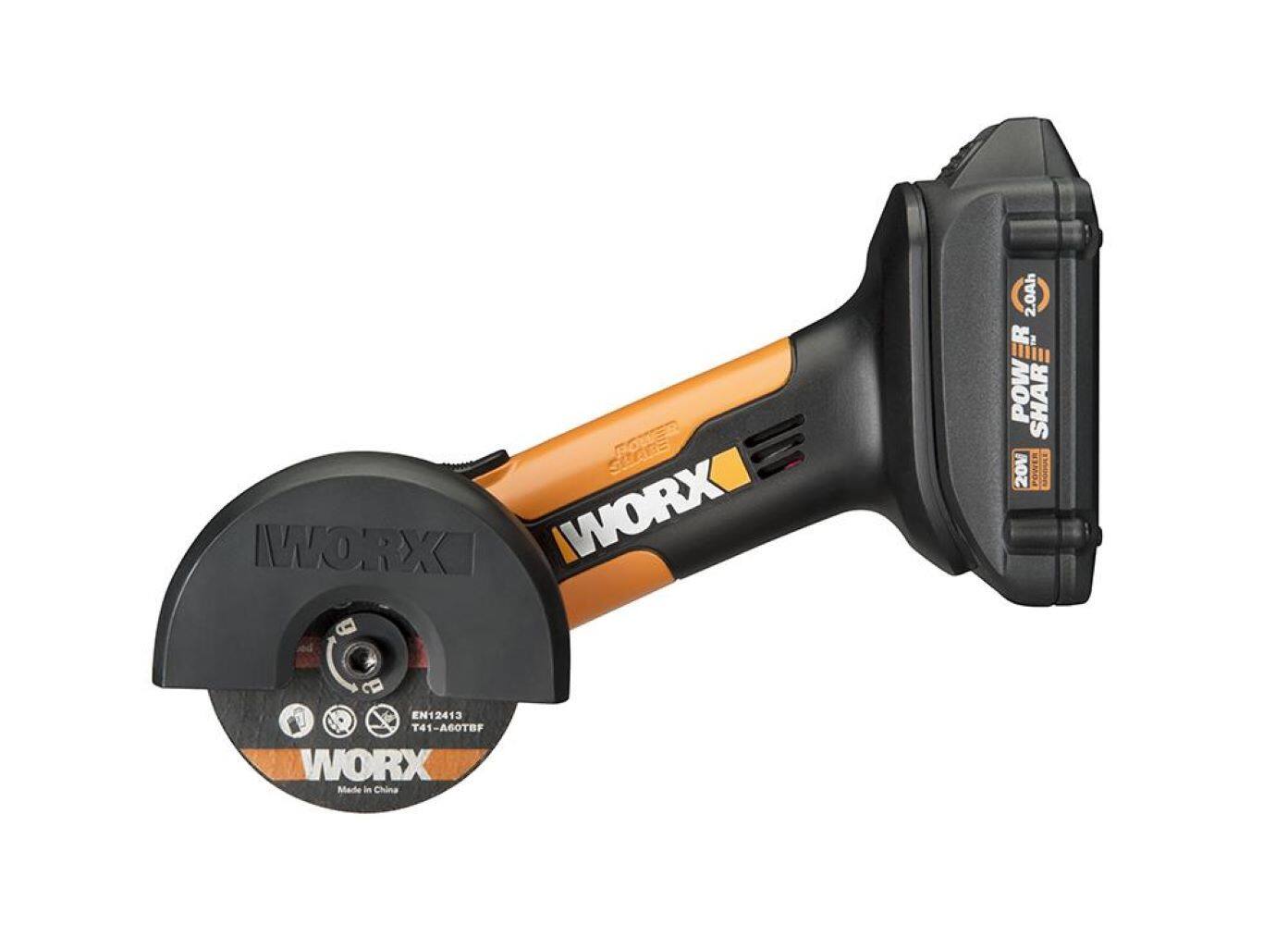 WORX  
POWER SHARP 20V  
2.0Ah  
EN12413 T41-A60TBF  
Made in China
