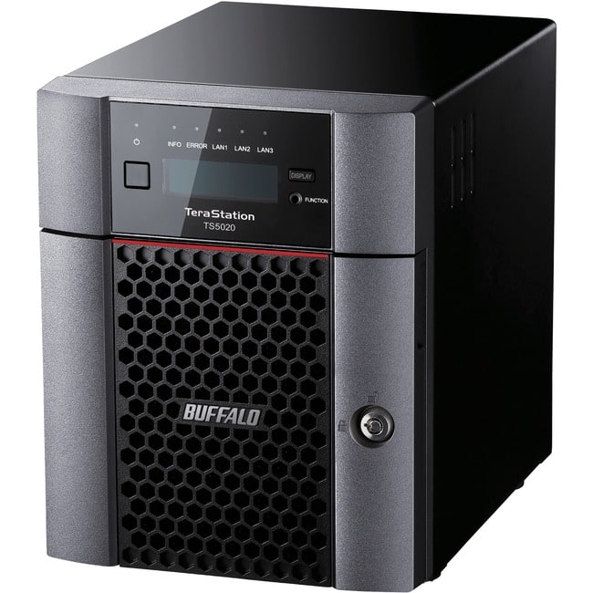 Buffalo - TeraStation 5420DN 4-Bay Secure Business Desktop NAS 16TB (4x4TB) w/ Hard Drives Included - Alpine Quad-core (4 - Unknown