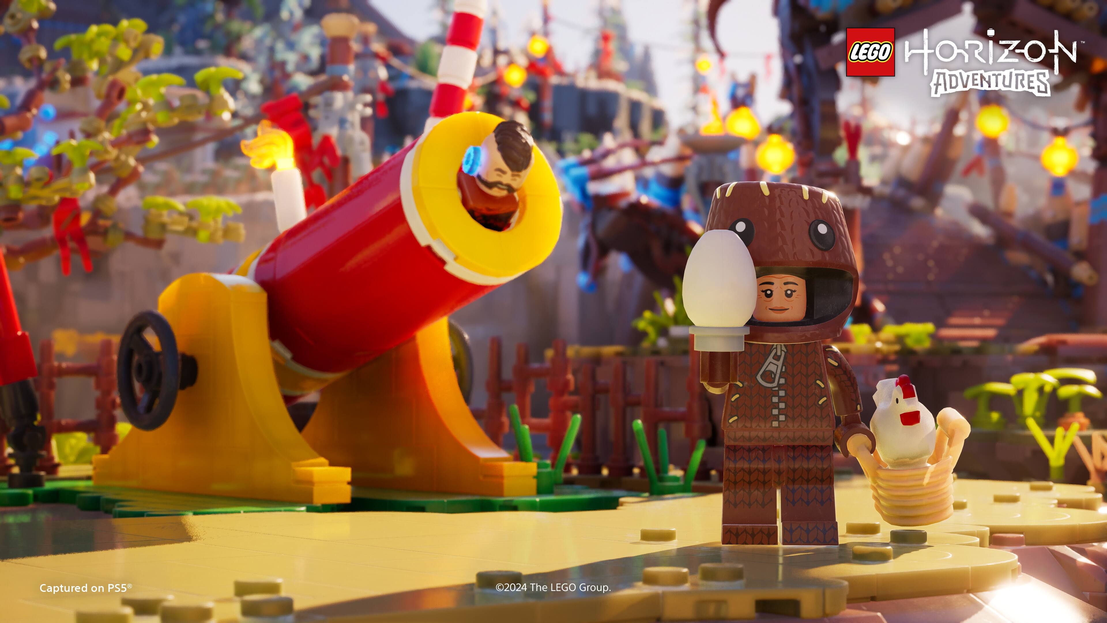 The LEGO Group presents LEGO Horizon Adventures, captured on PS5 in 2024.