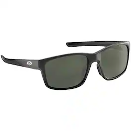 Flying Fisherman - Freeline Polarized Sunglasses - Matte Black/Smoke