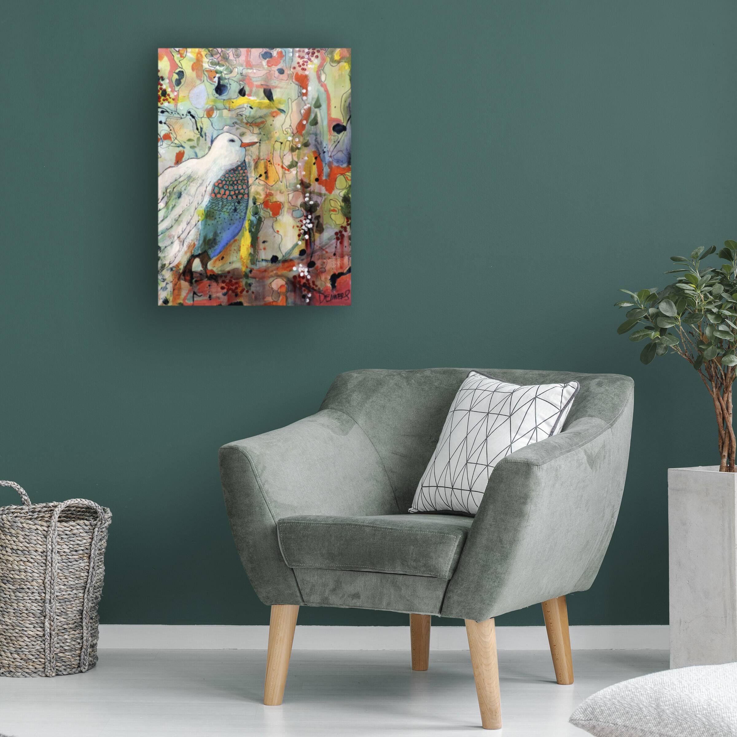 Back. Trademark Fine Art - Sylvie Demers 'Vers Toi' Canvas Art - Multicolor.