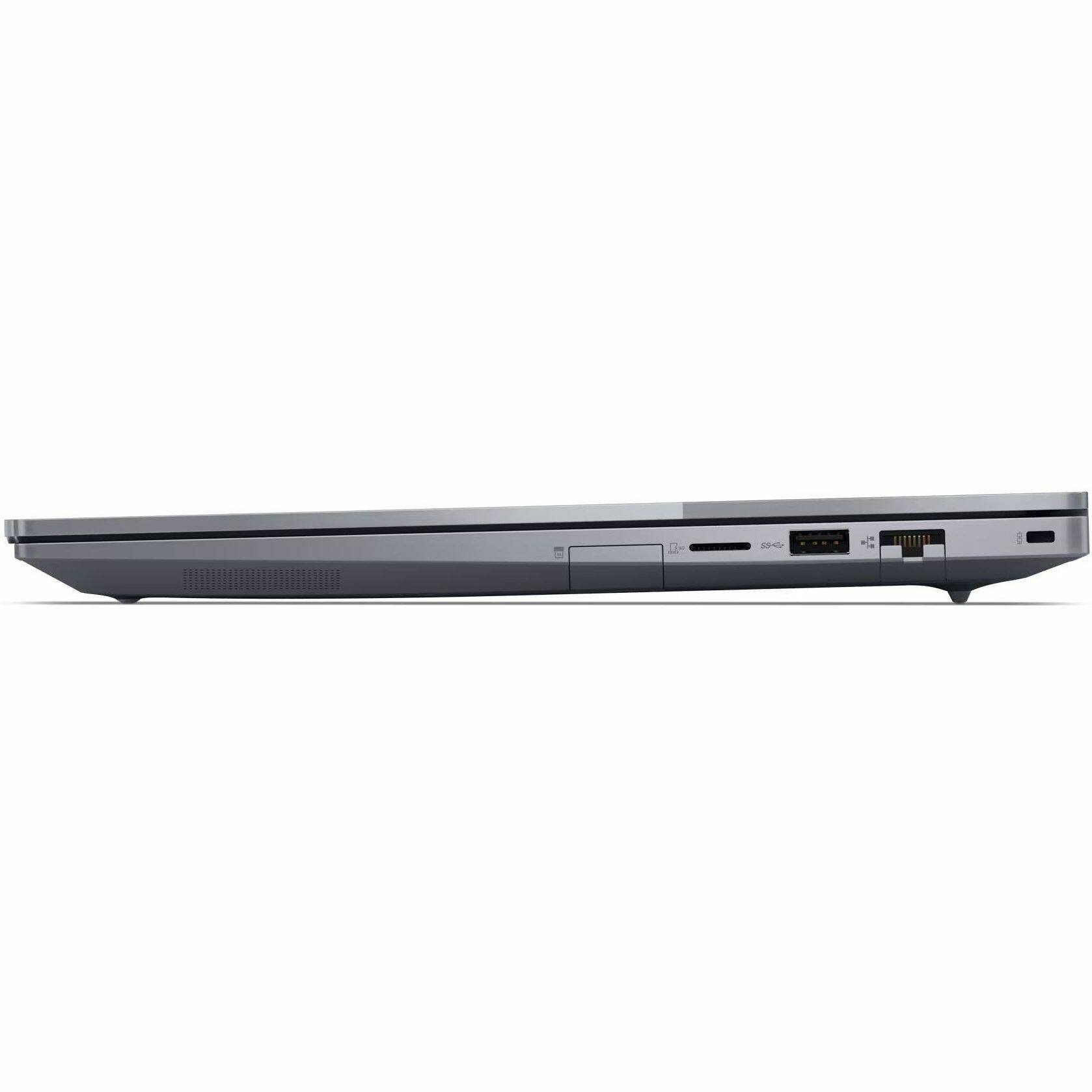 Alt View 4. Lenovo - Lenovo ThinkBook 21LD000WUS 14.5" Notebook - WQXGA - Intel Core Ultra 5 125H - 16 GB - 512 GB SSD - English (US) Keyboar - Gray.