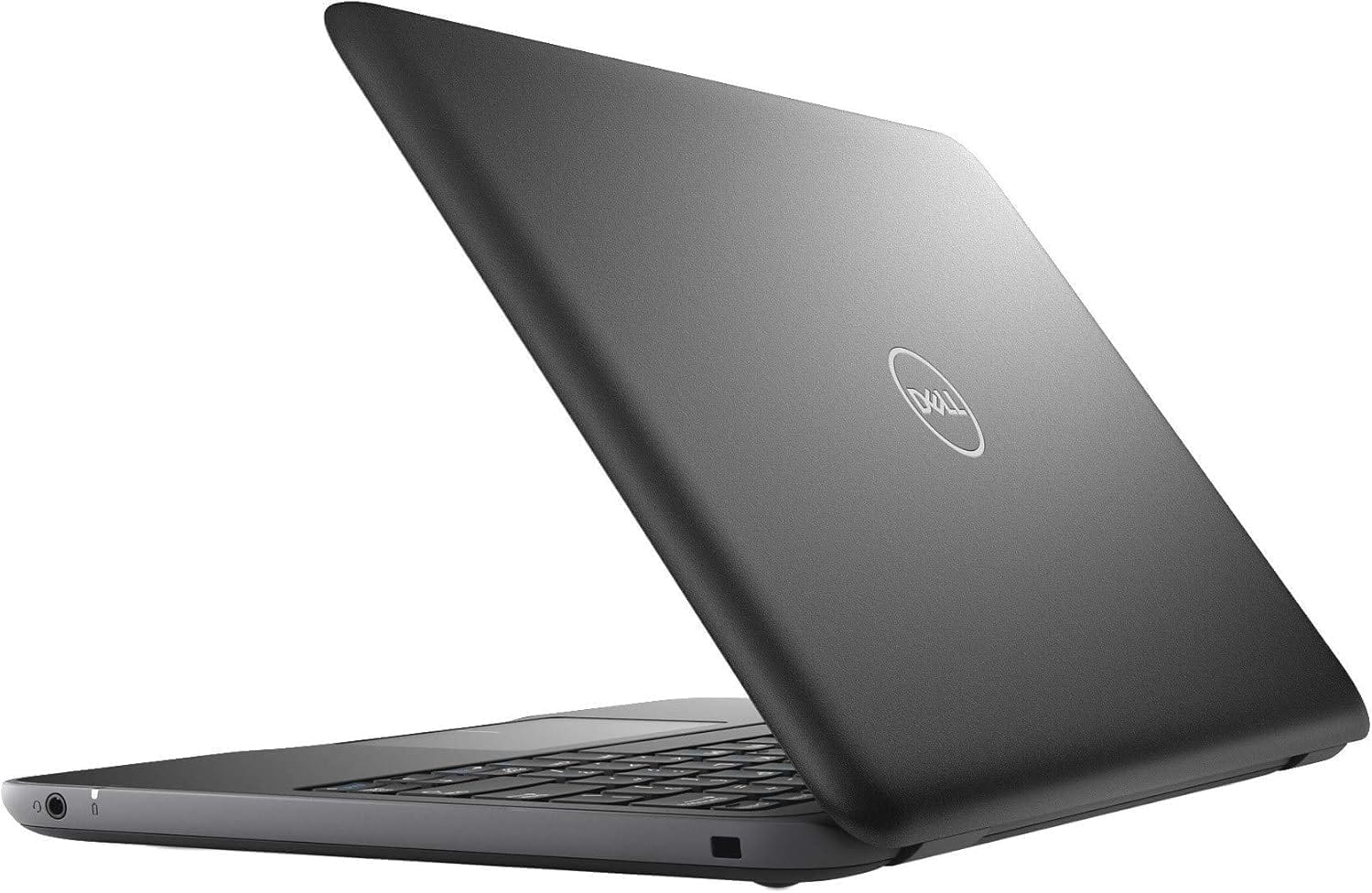 Left. Dell - Dell Latitude 3190 2-1 Laptop PC 11.6 inch Intel Pentium Silver N5030 , 4GB Ram, 128GB SSD Windows 11 (Refurbished) - Black.