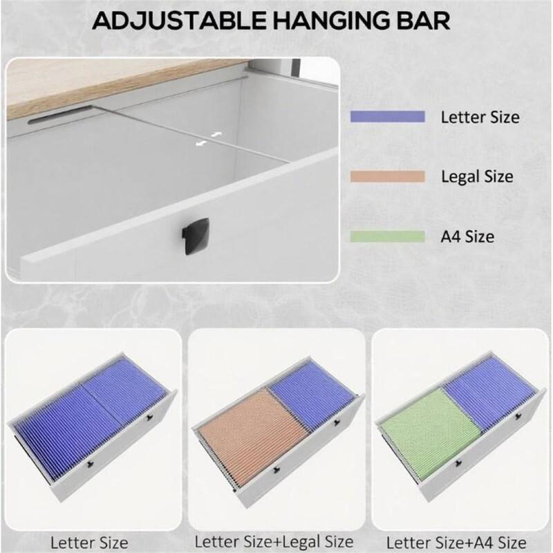 ADJUSTABLE HANGING BAR

Letter Size  
Legal Size  
A4 Size  
Letter Size  
Letter Size+Legal Size  
Letter Size+A4 Size