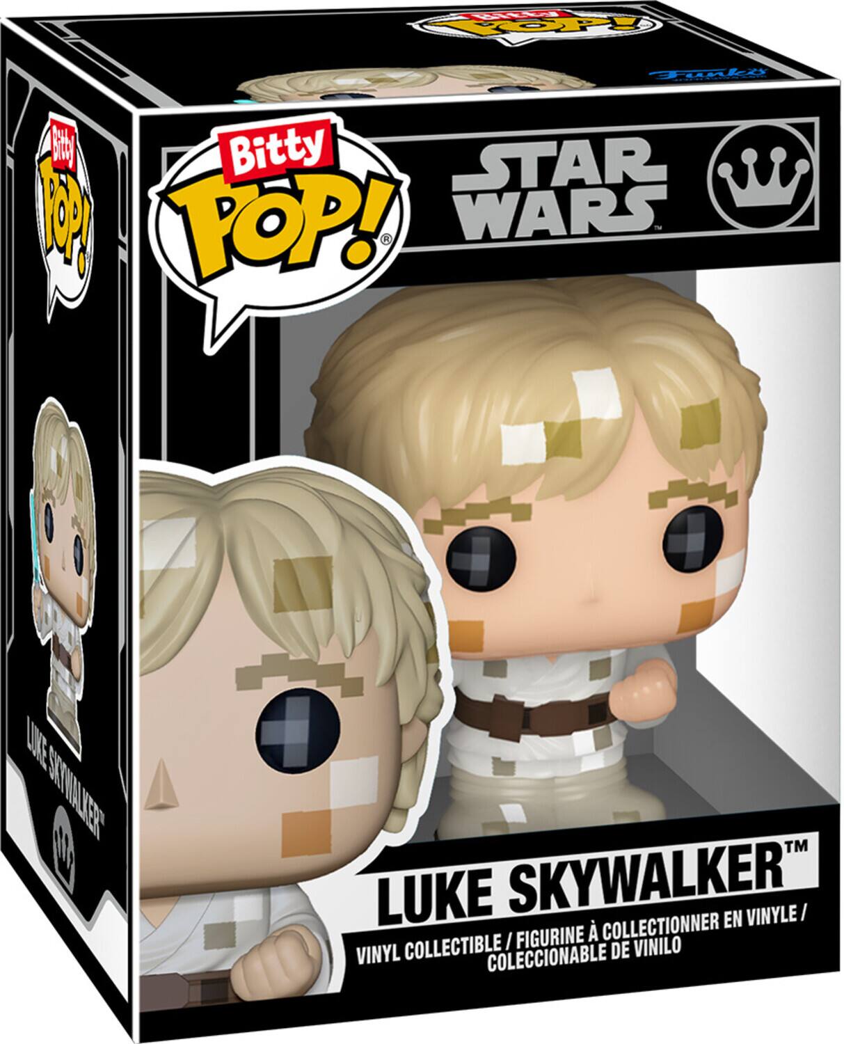 HELLO! FALI G Bitty POP! A STAR WARS - LINES STTNAKER TM LUKE SKYWALKER VINYL/ COLLECTIONNER EN VINYL FIGURINE COLLECTIBLE DE VINILO