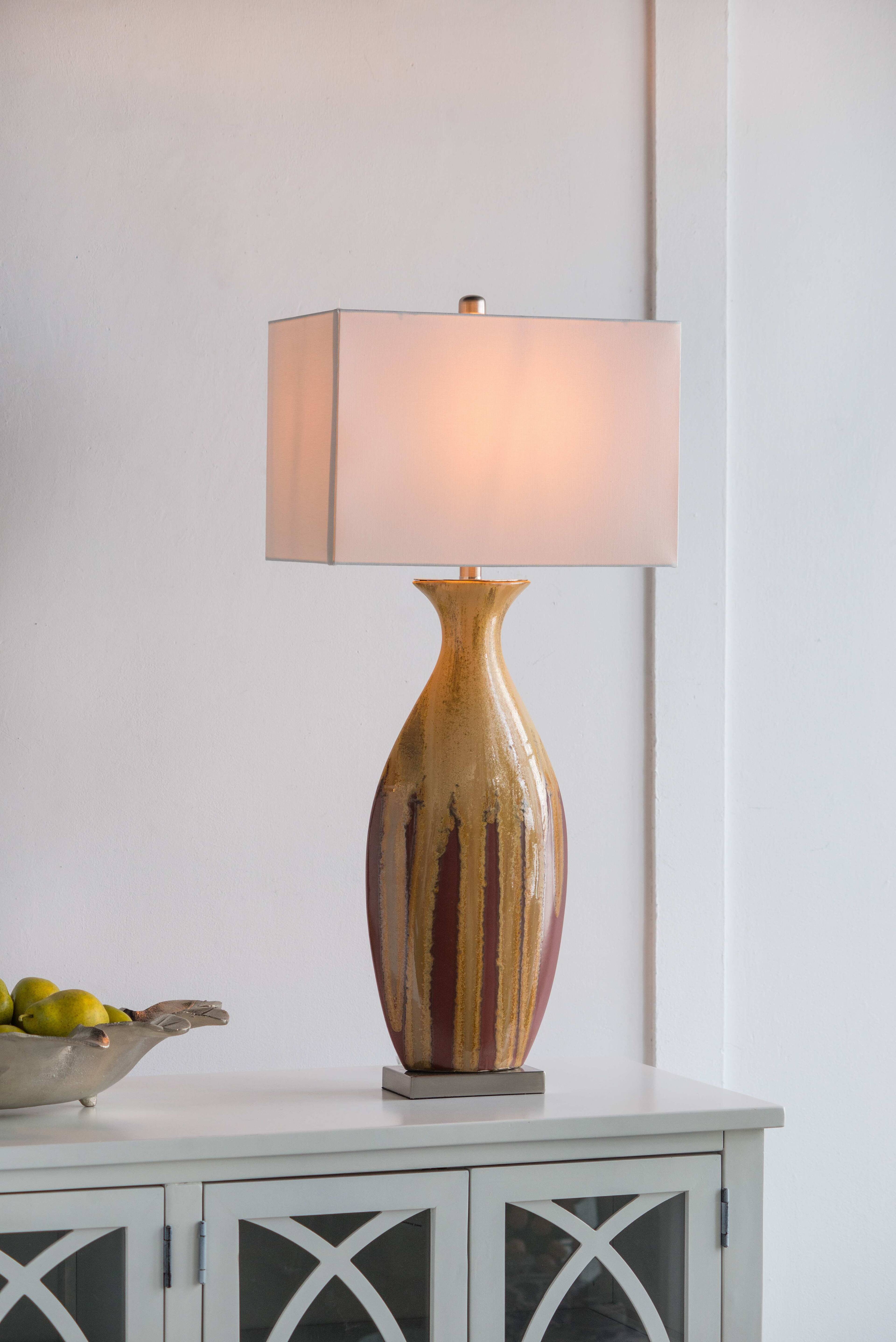 Back. Dexmalle - Dexmalle-Ceramic Table Lamp-Multicolor.