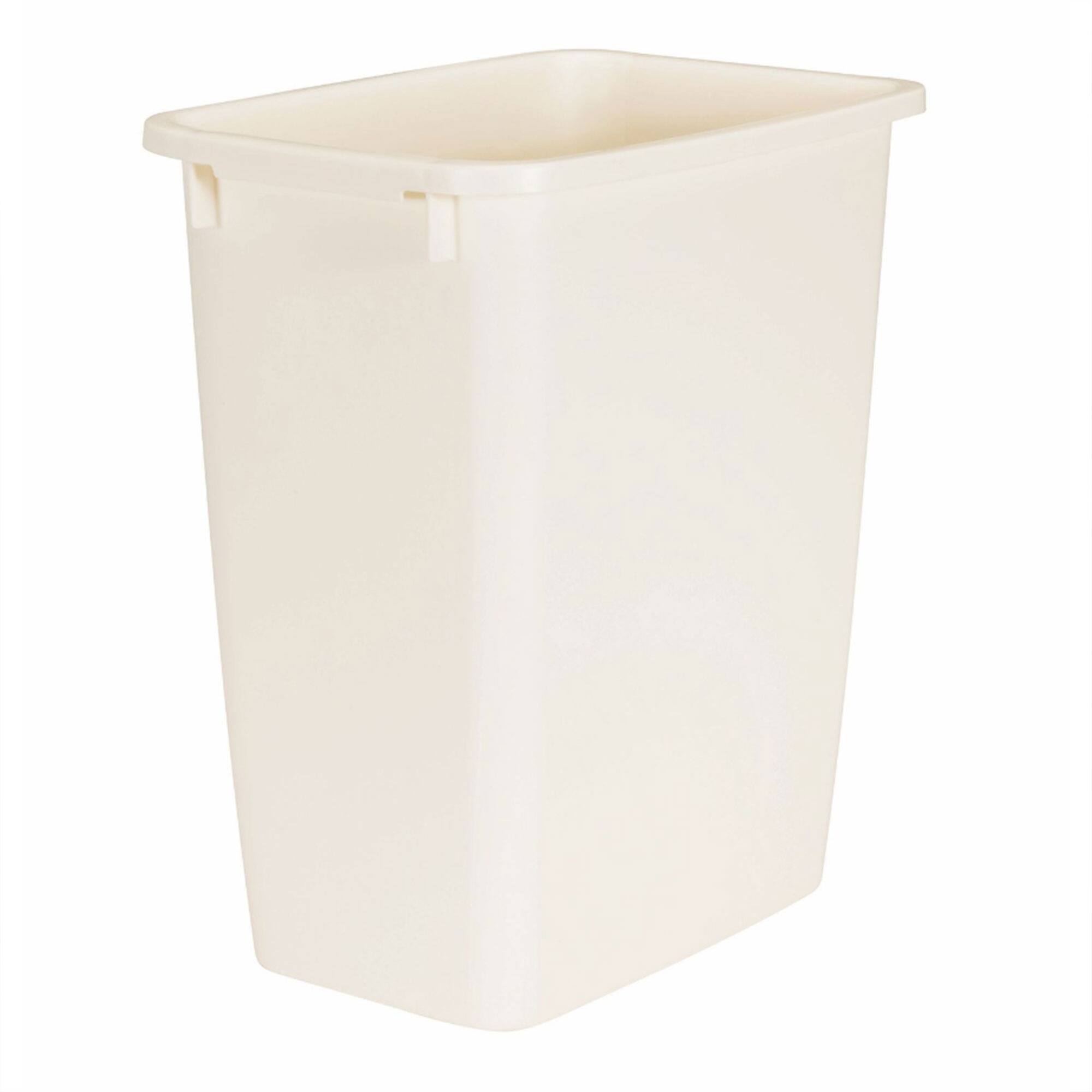 RubberMaid - 21 Quart Kitchen, Bathroom, and Office Wastebasket Trash Can - Bisque