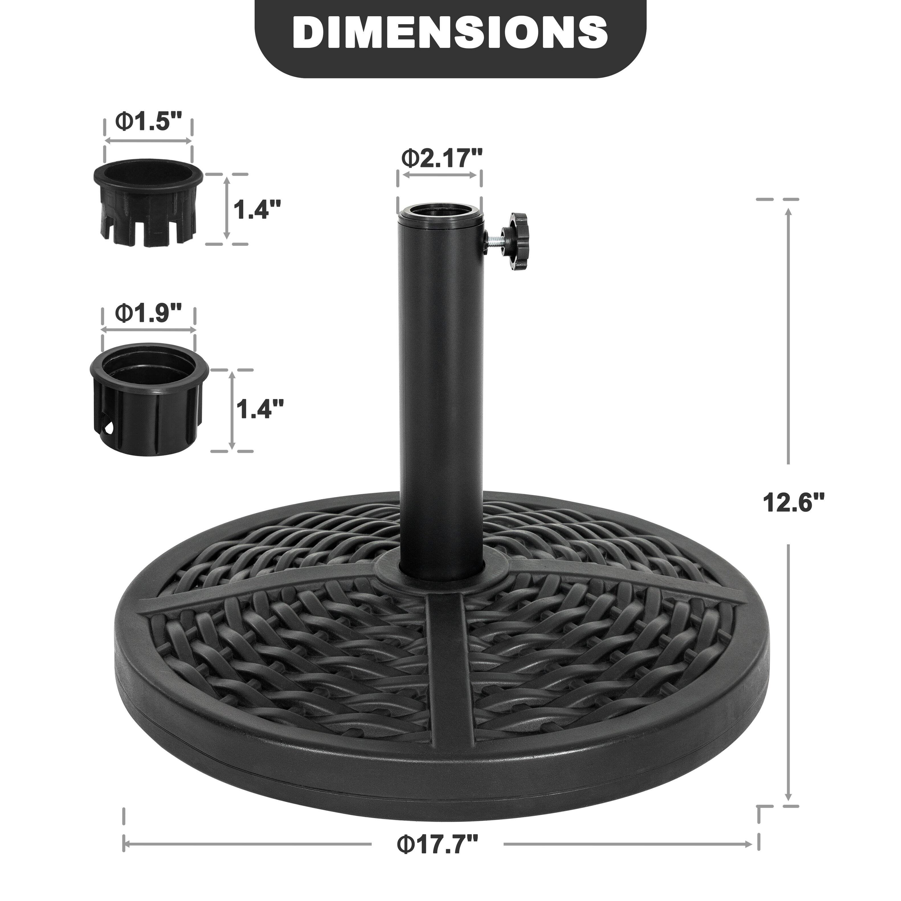 DIMENSIONS
01.5"
02.17"
1.4"
01.9"
1.4"
12.6"
17.7"