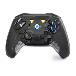 Ghost Gear - Wireless Racing Controller for PC,Steam Deck, Switch 2, iPhone & iPad – Pressure-Control Pedals – Black/White - Black White