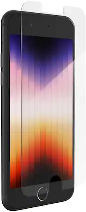 ZAGG - InvisibleShield Apple iPhone SE (3rd/2nd Generation)/iPhone 8/iPhone 7 Glass Elite Screen Protector - Clear