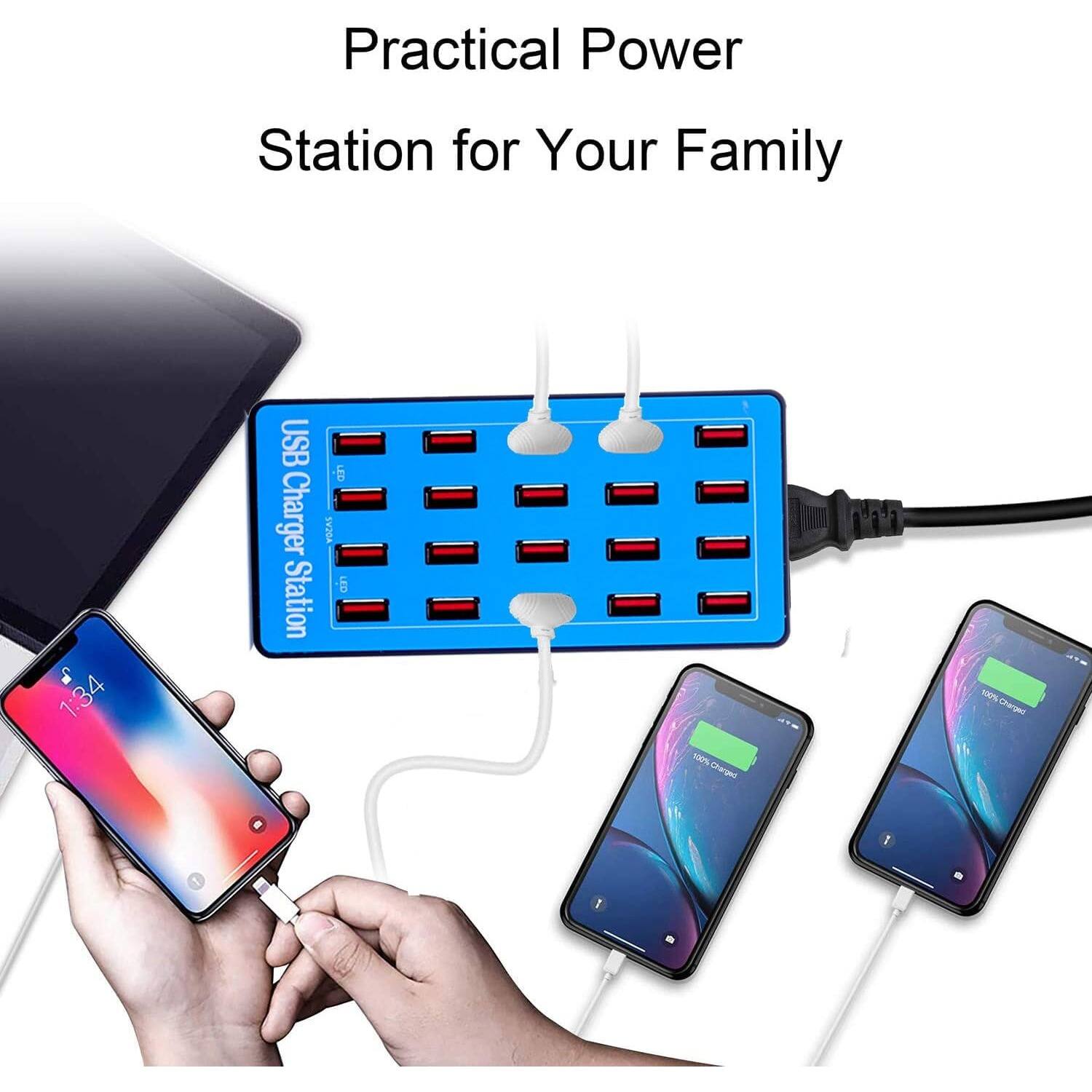 Practical Power Station for Your Family, USB Charger, SW2DA, Station 1P% Chargec, FOLA Cheroec