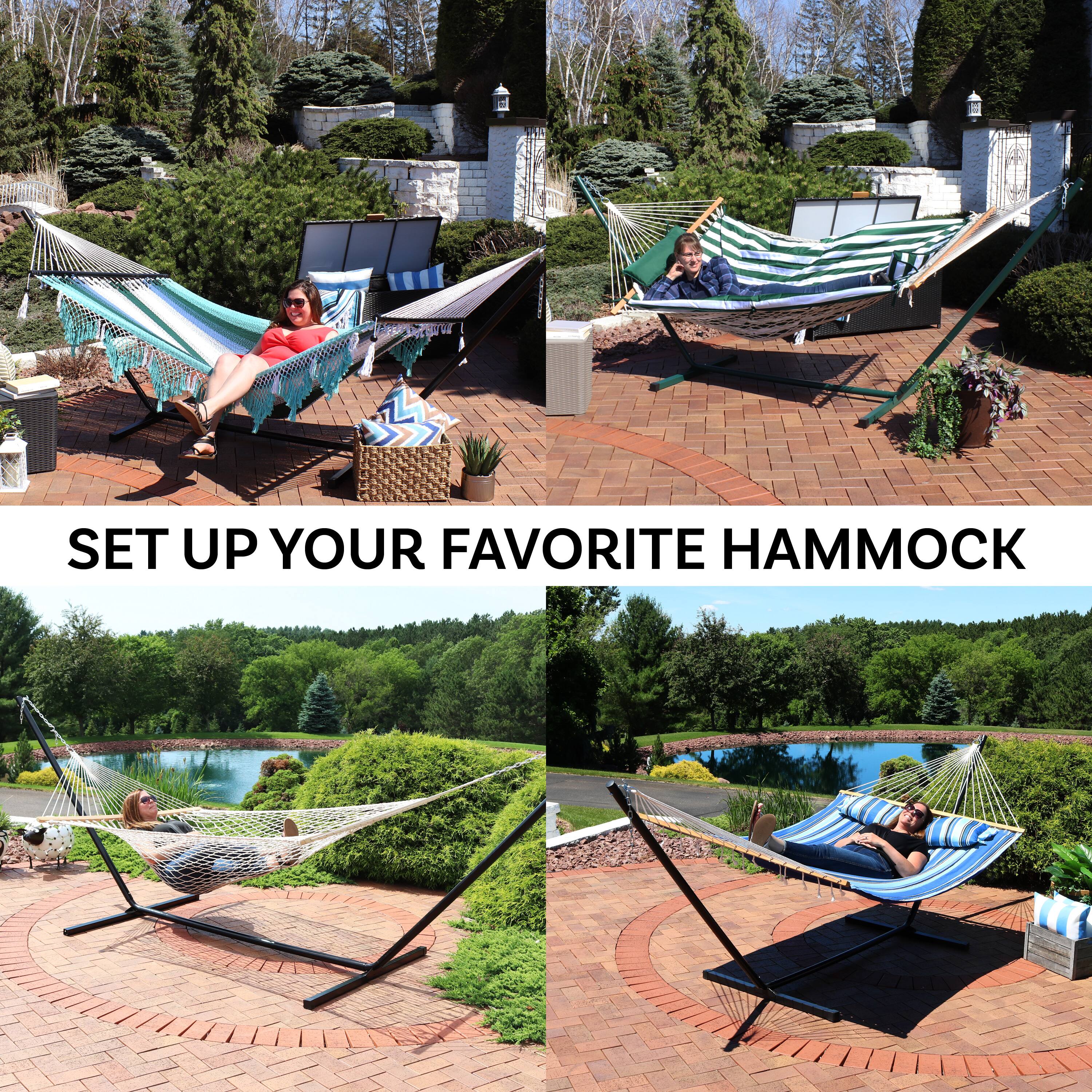 SET UP YOUR FAVORITE HAMMOCK