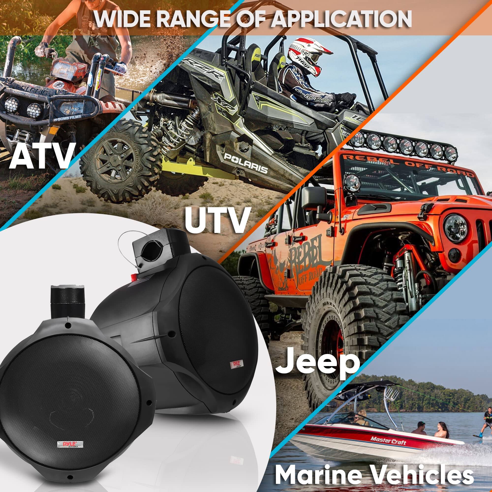 WIDE RANGE OF APPLICATION ATV POLARIS UTV REBEL OFF ROAD Jeep MasterCraft Marine Vehicles