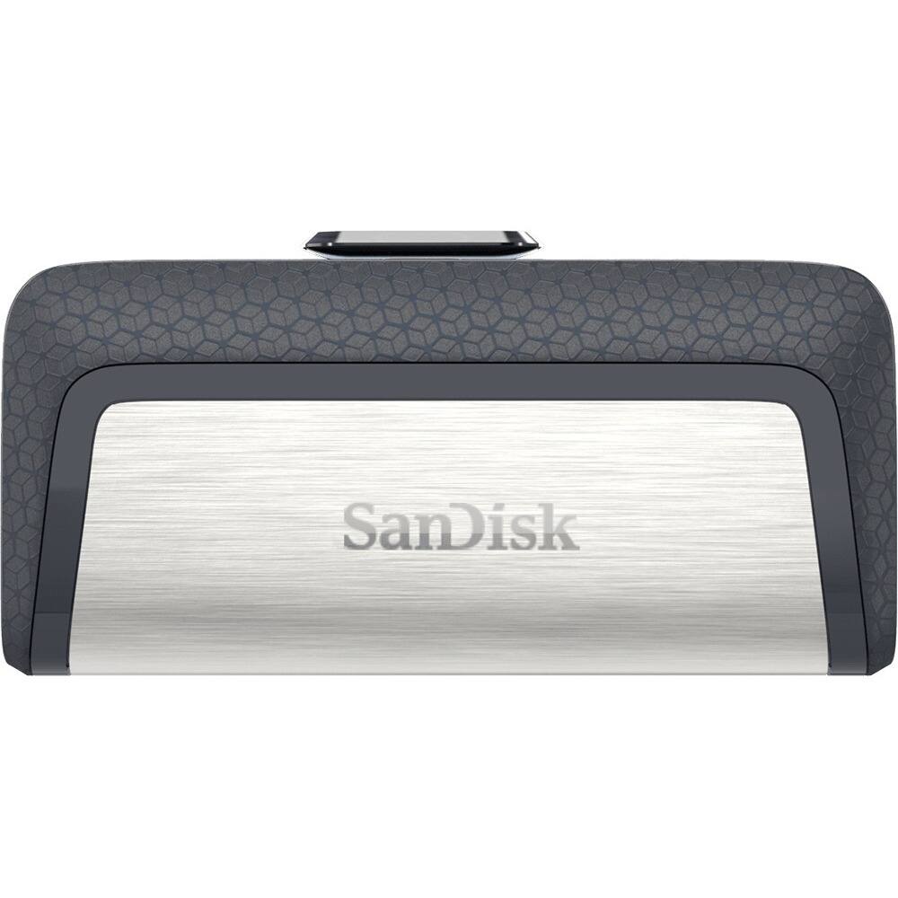 Alt View 2. SanDisk - SanDisk Ultra Dual Drive USB TYPE-C - 256GB - 256 GB - USB 3.1 (Gen 1) Type C - Black and Silver.