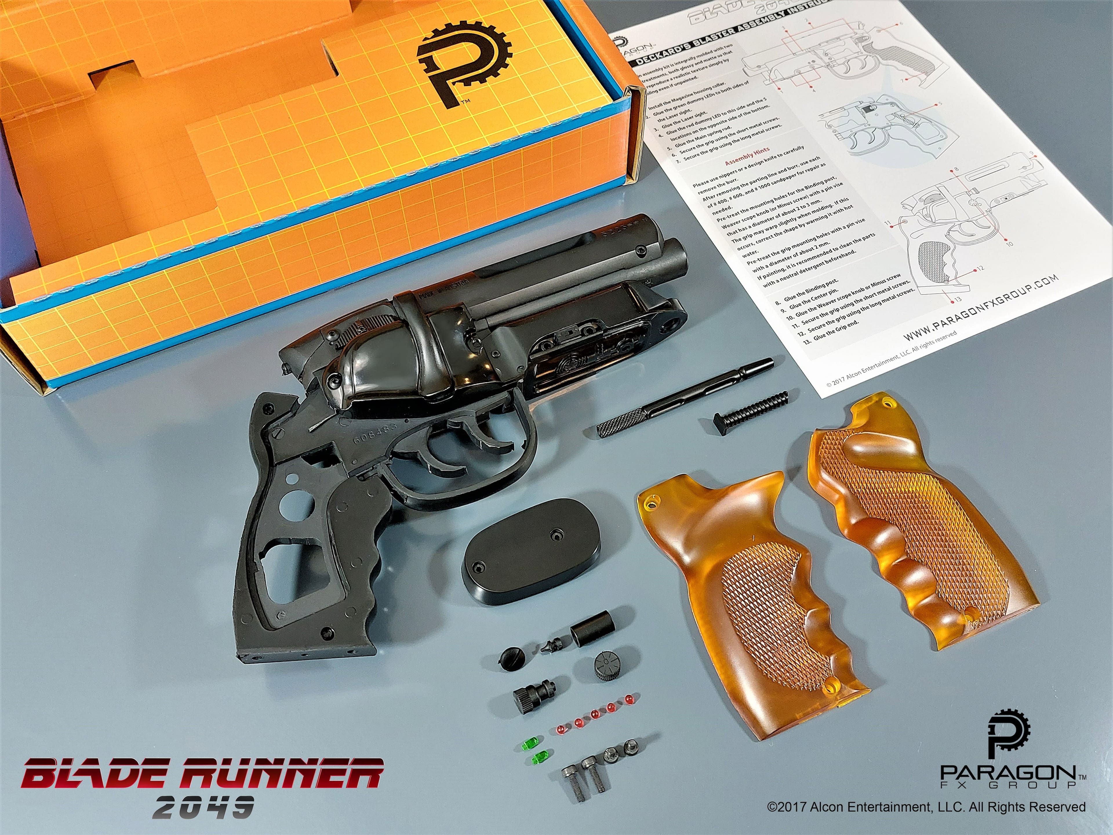 Paragon FX Group - Blade Runner 2049 Deckard's Blaster (Pro Series) Model Kit