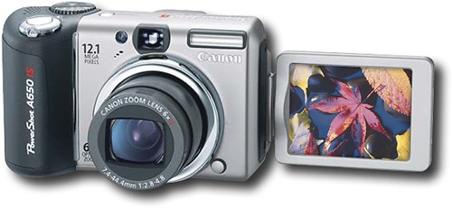 Onderzoek Afsnijden hoogte Best Buy: Canon PowerShot 12.1MP Digital Camera A650 IS