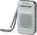 Angle Standard. Panasonic - AM/FM Pocket Radio - White.