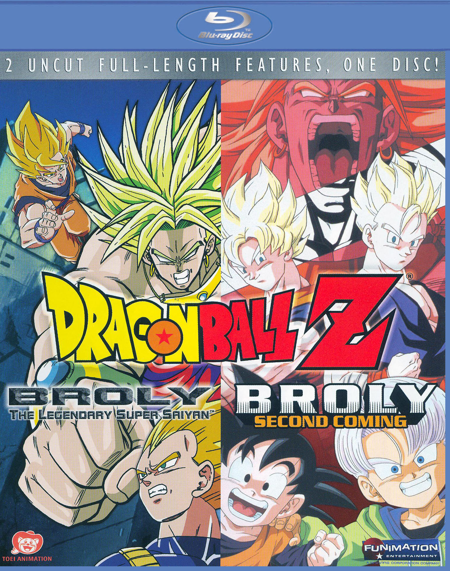 Dragonball Z Broly Double Feature Blu Ray Best Buy