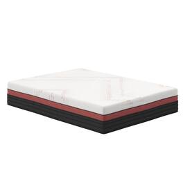 Nautica - 14" Niagra Gel Memory Foam Mattress w/Copper - WHITE/BLACK
