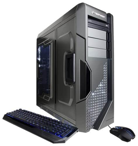 Front. CyberPowerPC - Gamer Supreme Desktop - Intel Core i7 - 16GB Memory - 2TB Hard Drive + 250GB Solid State Drive - Gunmetal Grey.