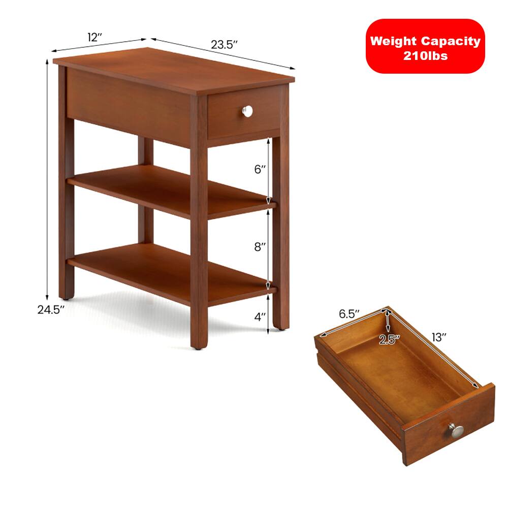 - 12" x 23.5"
- Weight Capacity: 210lbs
- 6" x 8" x 24.5"
- 4" x 6.5" x 2.5" x 13"