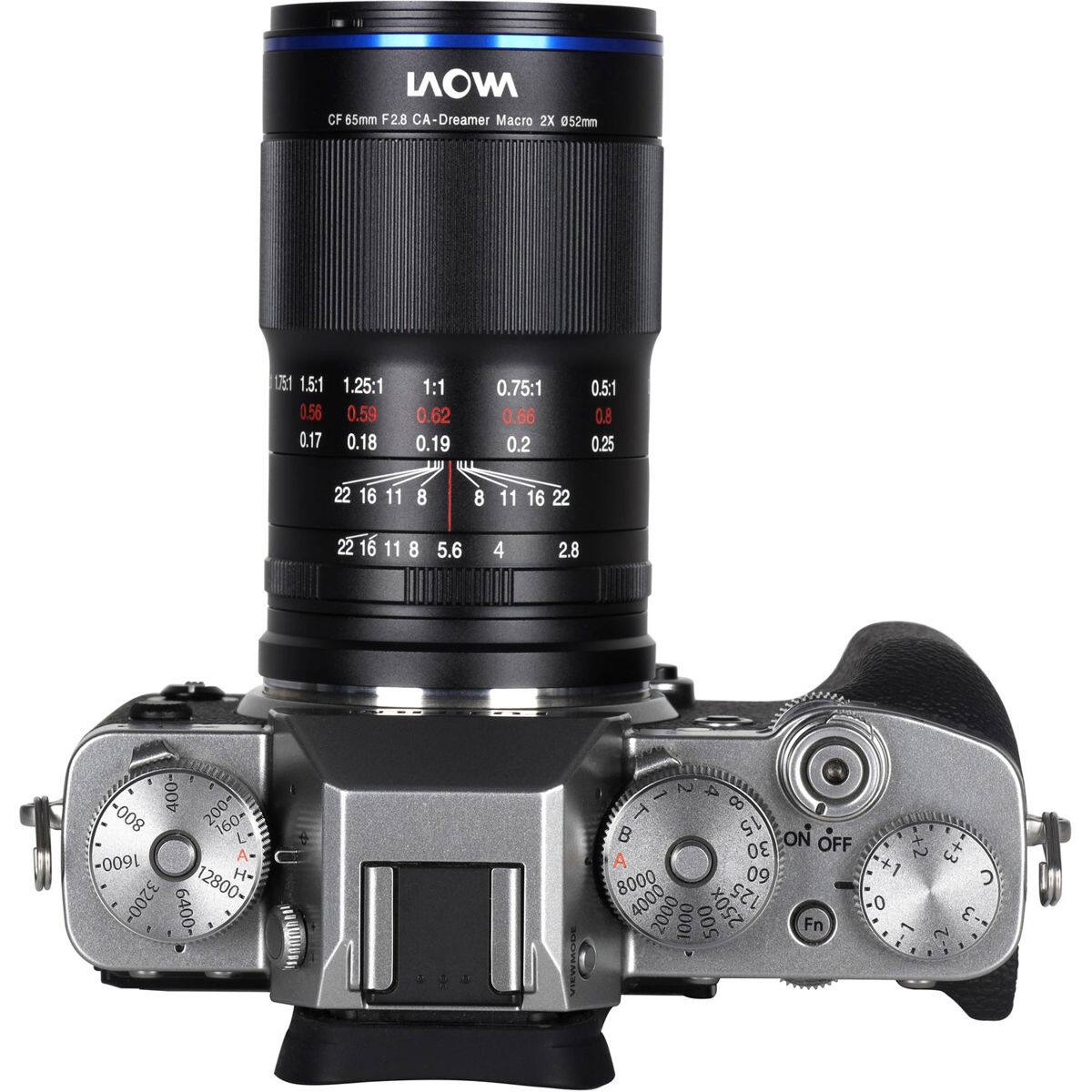 MOV CF 65mm F2.8 CA-Dreamer Macro 2X 052mm

1.5:1 0.56 0.17
1.25:1 0.59 0.18
1:1 0.62 0.19
0.75:1 0.66 0.2
0.5:1 0.62 0.19
0.8 0.25

22 16 11 8 5.6 4 2.8 1

400 200- 800- 160- L A 1600 12800- H- 3200- 6400-

2 4 - T 8 B 15 ON 30 OFF A 8000 09 4000

250x 125 2000 1000 500

Fn + +3 +1 O 3