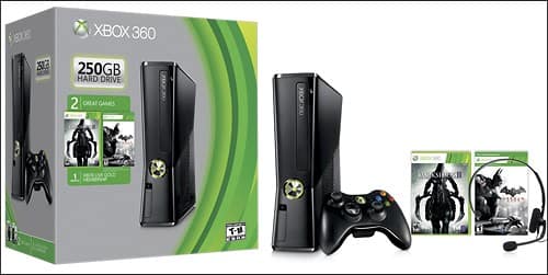 Best Buy: Xbox Xbox 360 250GB Darksiders II and Batman: Arkham