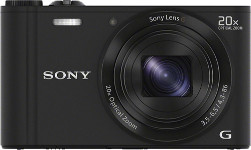  Sony - DSC-WX300 18.2-Megapixel Digital Camera - Black